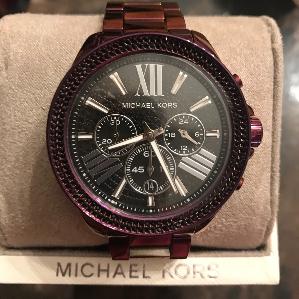 Michael Kors Purple Wren Watch